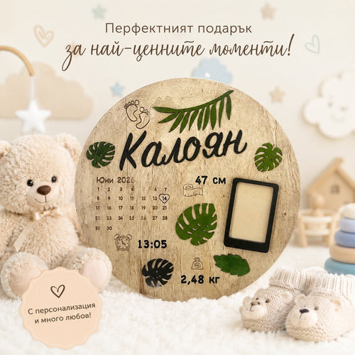 Бебешка визитка за новородено